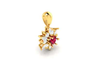 Women Pendants 3dm STL OBJ FBX Render Details 3D print model