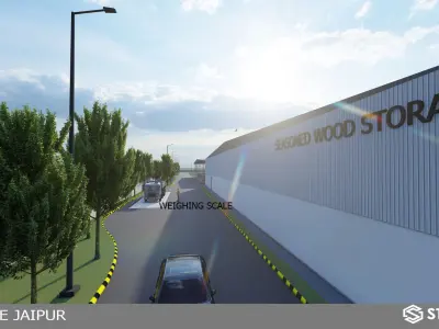 factory design 3D model