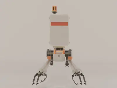 NieR Automata Pod Free low-poly 3D model