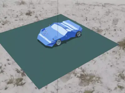 Ultimate sport car 3D model
