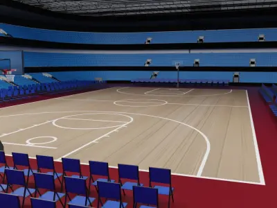 Basketball Stadium 3D model