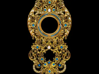 Decorative Ornamental62 3D model