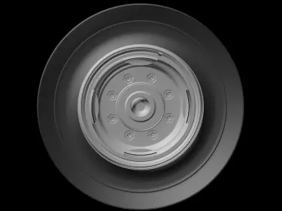 Euro-disc wheel 3D model