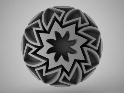 Sconce Ornament 3D print model