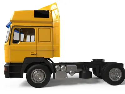 German industrial Truck F2000 Evolution Cab over engine  3D print model