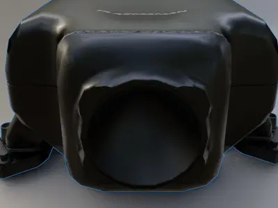 Plazmaman Intake Low-poly 3D model