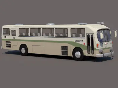 Nissan Diesel Bus 3D model