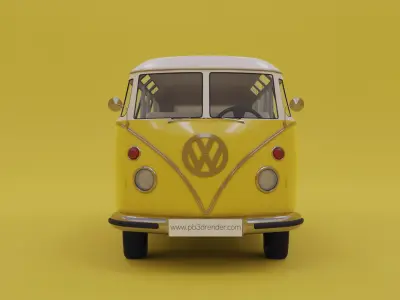 Volkswagen Kombi T1 3D model
