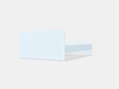 ASKVOLL Bed frame 4 Low-poly 3D model