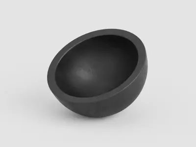 John Dawson when objects work bowl Free low-poly 3D model