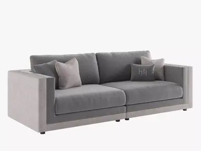 Tancredi Sofa by Heritage Collection 3D model