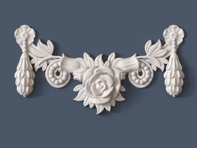 10 Swag Onlays Collection 3D model