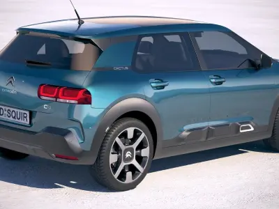 Citroen C4 Cactus 2018 3D model