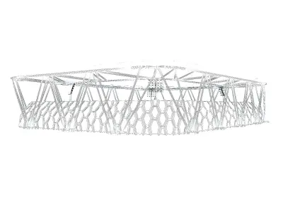 Soccer Stadium F 15 3D model