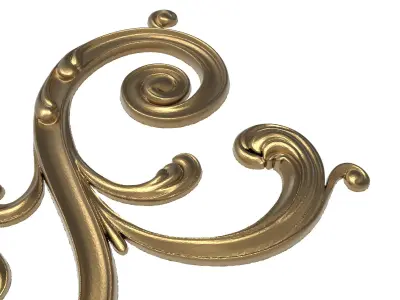  decorative pattern ready for 3D printing 3D model 153