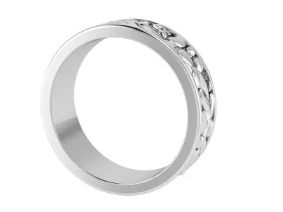 Engraving Band Ring 0469 3D print model