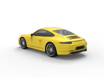 PORSCHE CAR 3D MODEL 3D model