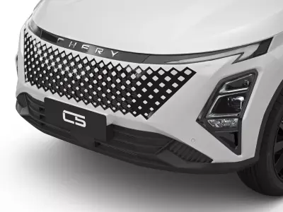 2026 Chery Omoda C5 with Interior Right Hand Drive 3D model