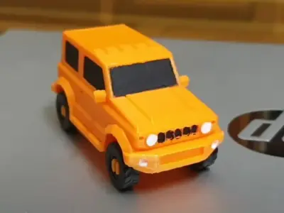 Low Poly Suzuki Jimny 3D print model