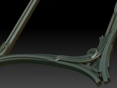 Decorative frame 5 3D model