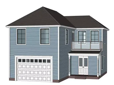 Carriage House 10 -Archimple LLC 3D model