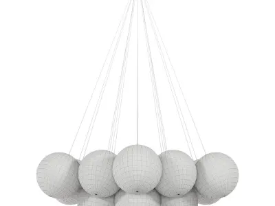 OGDEN Chandelier 3D model