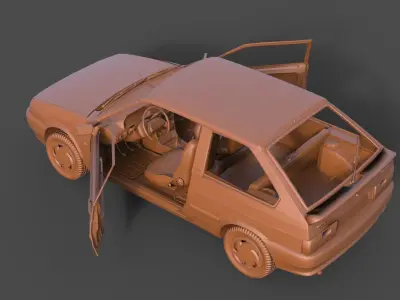 Vaz 2113 3D print model