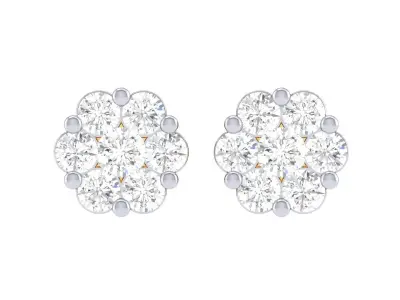 Women Earrings - 139723 3D print model