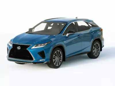 Lexus RX sport 2020 3D model