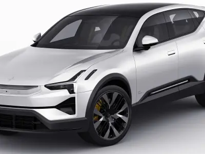 Polestar 3 2024 3D model