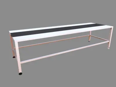 Table Low-poly 3D model 2