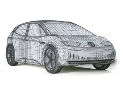  Volkswagen ID car  3D model