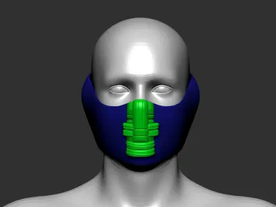 helmet high poly sculpt 3d printable 3D model 3D model order
