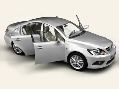 Generic Car Middle Class 3D model