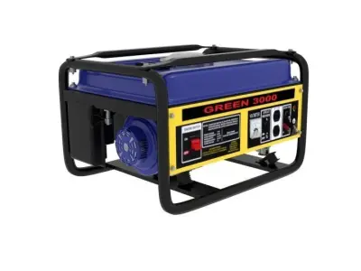  Green 300 Small Gas No Button  3D model