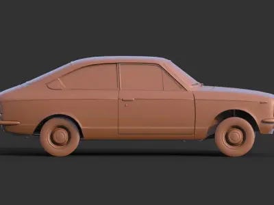 Toyota Corolla Sprinter 1969 3D print model
