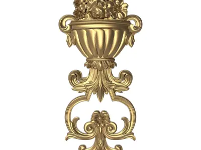  decorative pattern ready for 3D printing 3D model 57