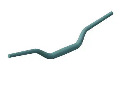 Plastic Premium Bike HandleBar Toy 3D model