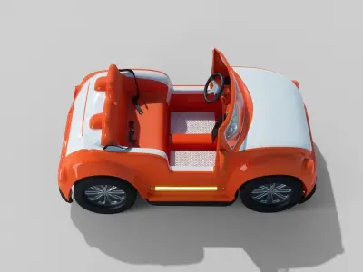 baby car 3D model