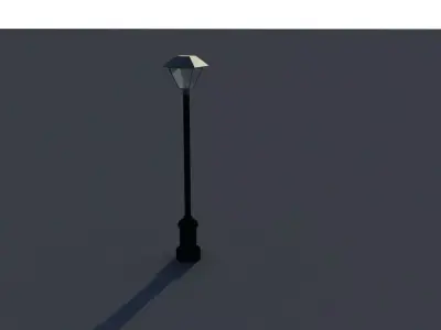 Street lamp Free 3D model