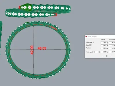 Serpenti Bvlgari Snake Bracelet 3D print model