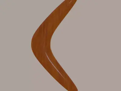 Boomerang 3D model