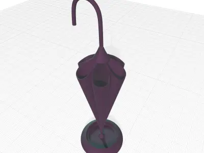Umbrella Stand Umbrella 3D model purchase
