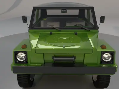 Gurgel X12 3D model