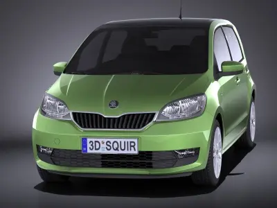 Skoda Citigo 5-door 2017 3D model