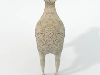 Sheep Low-poly 3D model