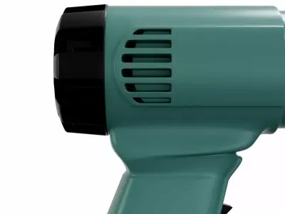 heat gun 3D model