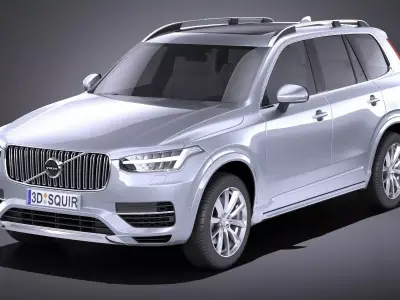 Volvo XC90 2015 VRAY 3D model