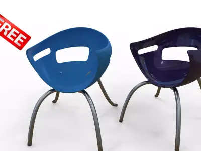 Mz-chair chair Free 3D model