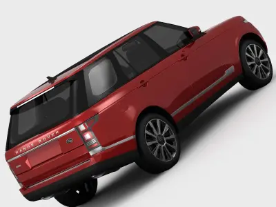 Range Rover Supercharged L405 2013 3D model